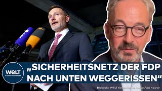 AMPEL GEPLATZT Hat sich Lindner noch vor dem quotTodesstoßquot gerettet So geht es mit der FDP weiter [upl. by Ainola]