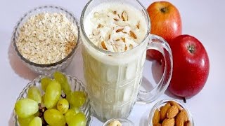 Breakfast Smoothie  Oats recipe for breakfast  Cooking Shorts [upl. by Yenal]