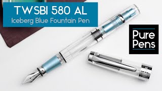 UNBOXING the new TWSBI Diamond 580 AL Iceberg [upl. by Assirok]