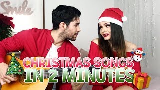 🎤 LE CANZONI DI NATALE IN 2 MINUTI 🎄❤️  MARYNA [upl. by Basir]