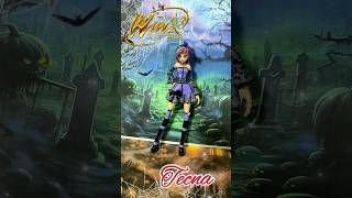 Winx Hallowinx Текна Винкс winx обзорdoll winxclub tecna winxtecnawinxbloomлайкshortsвинкс [upl. by Karmen]