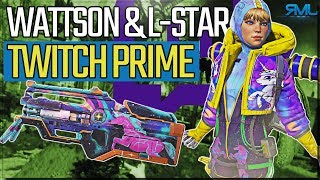 How to Get Wattson amp LStar Twitch Prime Skin  Apex Legends Tutorials [upl. by Leake]