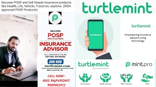 Turtlemint Pro  डिजीटल पार्टनर बनें और कमाये turtlemint Pro App Earning MINTPRO Anil Rajpurohit [upl. by Ringe]