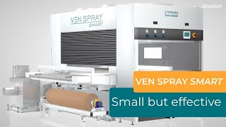 VEN SPRAY SMART  With belt cleaning system andor paper belt [upl. by Arratahs981]