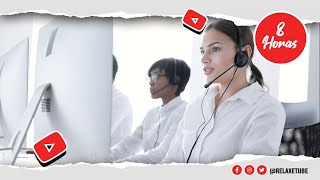 ðŸŽ§ MELHOR SOM AMBIENTE DE CALL CENTER PARA ESTUDAR E TRABALHAR ðŸ’¤ RUÃDO DE ESCRITÃ“RIO ðŸ•’ 8 HORAS [upl. by Hall315]