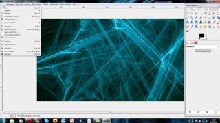 Tutorial  Hintergrundbild mit GIMP erstellen [upl. by Dannie]