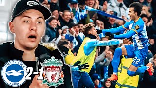 Why Do Liverpool Keep Losing  Brighton 21 Liverpool Match Reaction [upl. by Aicilram955]