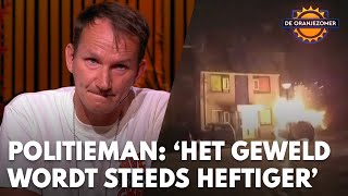 Politieman Diederik de Geus openhartig Het geweld wordt steeds heftiger  DE ORANJEZOMER [upl. by Motteo]