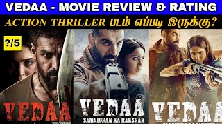 Vedaa Movie Review in Tamil  Vedaa Review  Vedaa Tamil Review by Viru Review [upl. by Encrata]