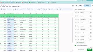 How to Make a Drop Down List in Google Sheets [upl. by Claresta793]