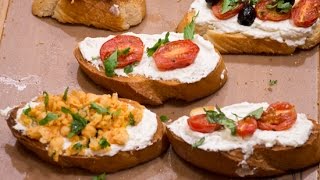 Basic Crostini Recipe [upl. by Yznel]