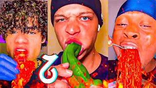 Extreme Spicy Food Tiktok Compilation 11 [upl. by Azelea]