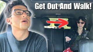 FULL VIDEO Uber Rider Cancels Mid Trip amp Gets Kicked Out [upl. by Adelheid]