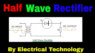 Half Wave Rectifier in Hindi [upl. by Aryajay]