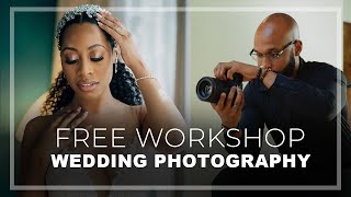 Free Wedding Photography Workshop [upl. by Hcirdla]