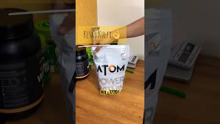 UNBOXING AS IT IS ATOM Whey Protein  Kesar Kulfi Fast Digestion  Under 2000₹ short asitis whey [upl. by Rancell]