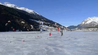 UAV  Drone demo flight  AscTec Falcon 8  Snowkite Event 2011 [upl. by Eanaj]