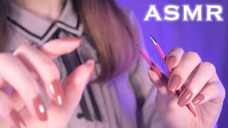 ASMR Plucking Your Stress amp Negative Energy 💖 Layered Sounds Whispering etc [upl. by Euqinoj]