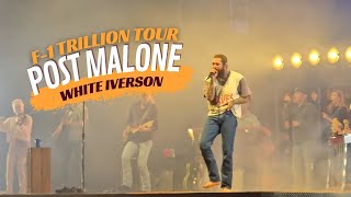 Post Malone quotWhite Iversonquot LIVE Atlanta GA 101124 F1 Trillion Tour postmalone postmalone [upl. by Cupo]