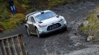 Hyundai i20 WRC 2017  Wales Rally GB Pre Event Test  Andreas Mikkelsen [upl. by Hurlee]