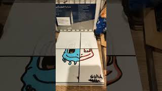 drawing squirtle 4 sides pt 2 art drawing posca [upl. by Isia367]