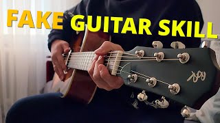 How to fake guitar skill [upl. by Rolph]