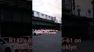 NYCS R142 on downtown 2  Unionport Yard [upl. by Alfredo]