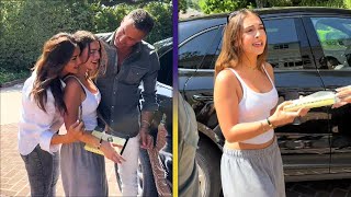 Kyle Richards Daughter Portia CRIES Over Luxury Car SURPRISE [upl. by Nishom]