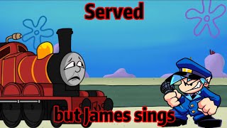 FNFServed but James sings FNF MCM cover [upl. by Katerine685]