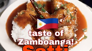 how to make Satti  Zamboanga citys favourite 😊PH kitchen [upl. by Lyrahs]