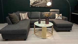 Skeidar Scapa U design sofa bestmøbler [upl. by Kilar]