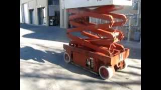 SOLD Snorkel Wildcat SL15 Scissor Lift Aerial Man Lift [upl. by Ahron]