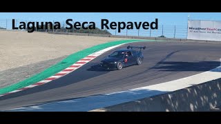 Laguna Seca Raceway Repaved  BMW E46 M3 [upl. by Yme379]