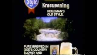 Heilemans Old Style Beer Commercial 1980 [upl. by Panaggio]