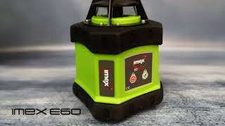 Imex E60 Rotary Laser [upl. by Ebeohp]