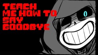 Teach Me How To Say Goodbye Reapertale Comic Dub [upl. by Ikim334]