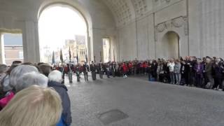 RCMP Pipes and Drums at The Menin Gate [upl. by Marve882]