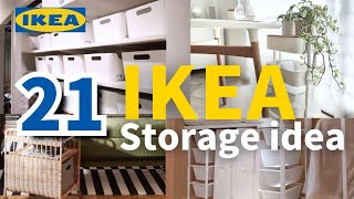 21 Best IKEA Storage Ideas✨MustHave Items for Every Room  Closet Kitchen and so on [upl. by Malti5]