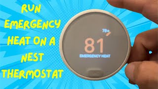 Nest Thermostat Emergency Heat Test Made EASY [upl. by Gleda]