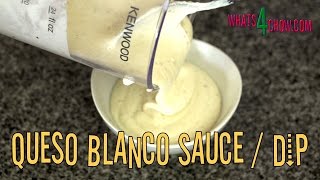 Queso Blanco Sauce  Dip  Perfect Mexican Tartare Sauce  No Mayonnaise [upl. by Einotna966]