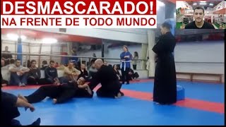 MESTRE É DESMASCARADO NA FRENTE DE TODOS ARTES MARCIAIS [upl. by Nickolaus450]