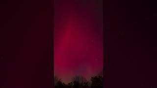 Aurora Timelapse October 10 2024 Southern VT Aurora Amazing [upl. by Hatti682]