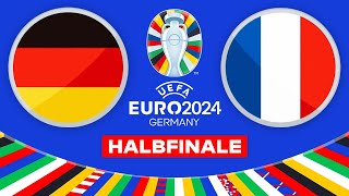 EURO 2024 Halbfinale · Deutschland – Frankreich kein Spanien 😜  Fussball EM Highlights PS5 49 [upl. by Ynaffat]