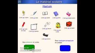 Materiel scolaire [upl. by Jopa]