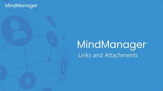 MindManager Master Class Adding links and attachements to your map [upl. by Annuahsal650]