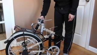 Dahon Boardwalk Folding Bike Unboxing and Assembly [upl. by Perretta]