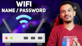 How to Change Wifi Password amp Name of Any Router MobilePC [upl. by Ingelbert]