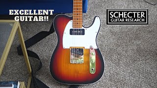 Schecter PT Special Guitar  3Tone Sunburst Pearl Just WOW [upl. by Aidnyl81]