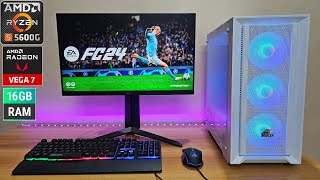 EA FC24 PC Ryzen 5 5600g amp 16gb RAM 1080P 60FPS [upl. by Airolg161]