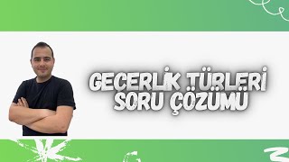 GEÇERLİK GÜVENİRLİKGEÇERLİK TÜRLERİ SORU ÇÖZÜMÜ12 [upl. by Hsital]